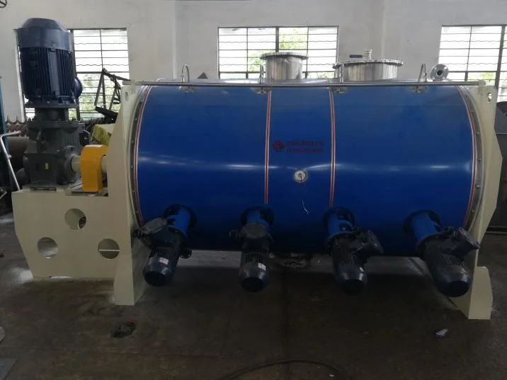 Stainless Steel Horizontal Ploughshares Mixer Stable-Operation Mixing Equipment