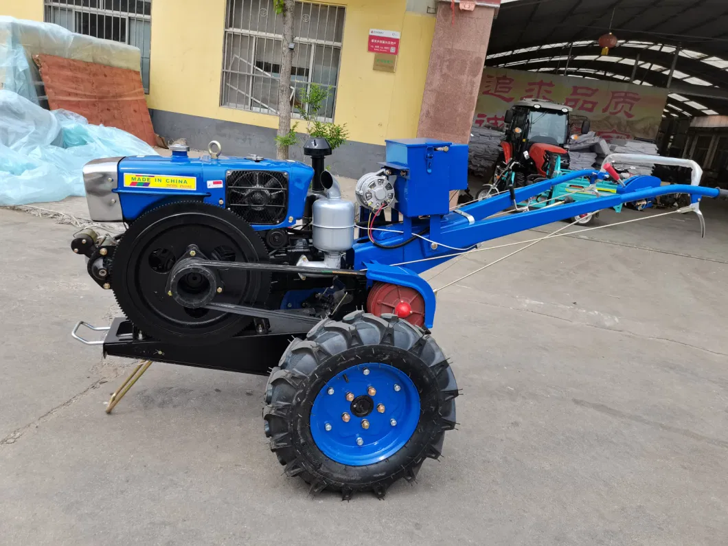 8HP 10HP 12HP 15HP 18HP 20HP 22HP Hand Tractor Farm Mini Diesel Motocultor Power Tiller Two Wheel Walking Tractors in Kenya