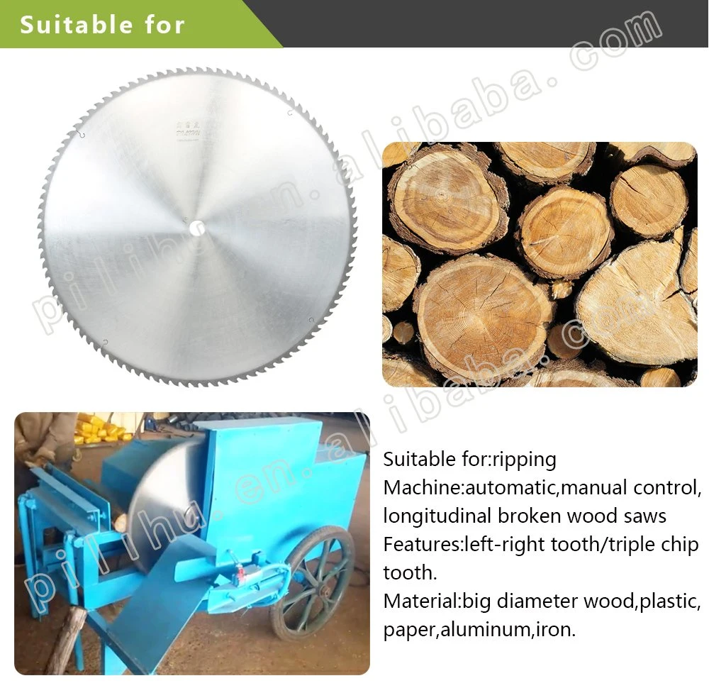 Large Diameter Tungsten Carbide Saw Blade Cut Wood Shredder Blades and Knives