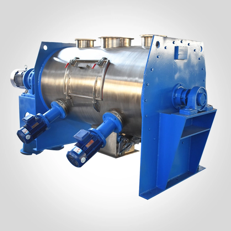 High Speed Horizontal Plough Shear Industrial Powder Ploughshare Mixer