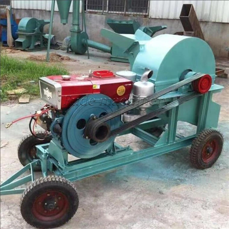 Garden Branch Wood Grinder, Corn COB Sawdust Machine, Production Capacity 1t