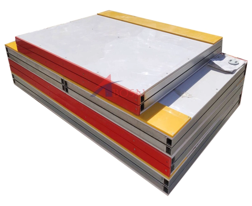 Mobile Self Lubricating UHMWPE Sheet for Synthetic Ice Rink and Hockey Dasher Board