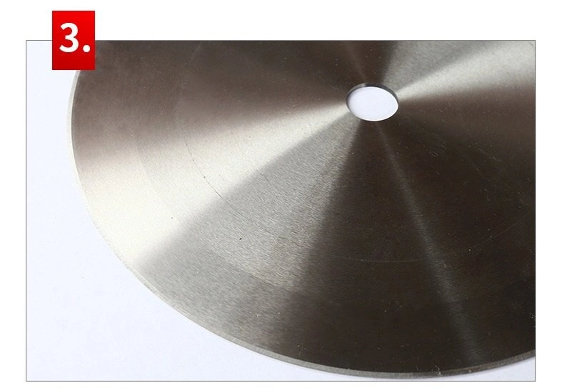 High Speed Industrial Round Disc Blades for Cutting Cloth Fabric Film