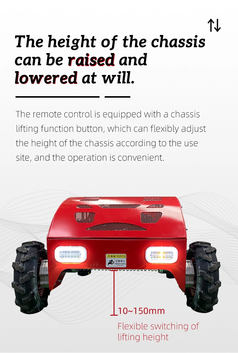 Wheel Lawn Mower Machine with Generator for Own Garden Farms