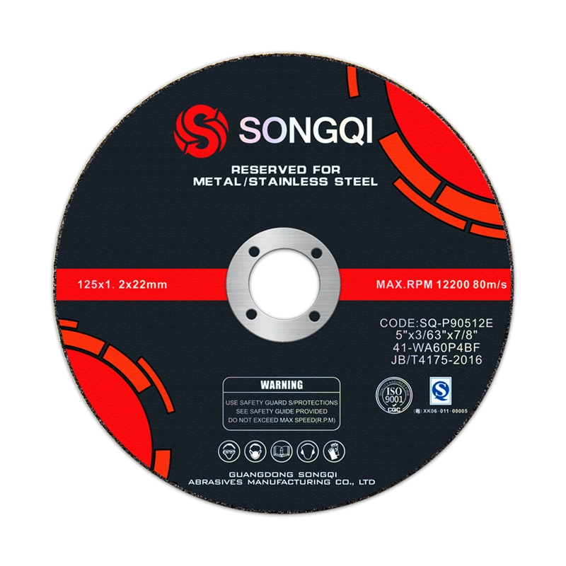 Songqi 125*1.2*22.23mm Cutting Wheel&gt;Songqi Cutting Disc