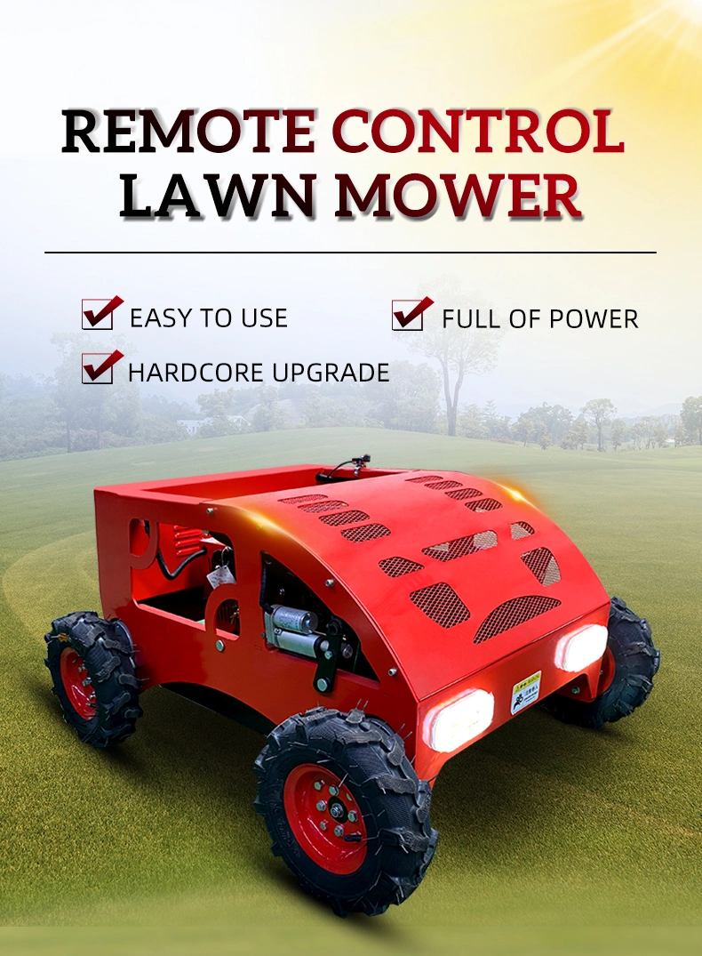 Wheel Lawn Mower Machine with Generator for Own Garden Farms