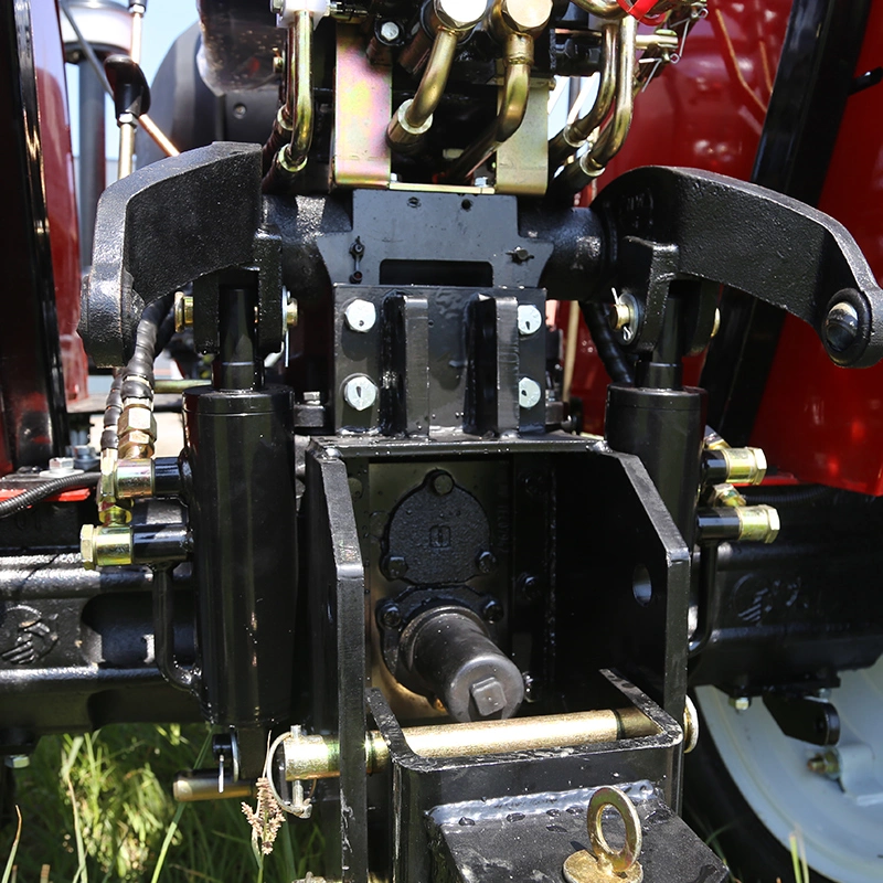 Agricultural Mini Farm Tractors with Front End Loader Machine Walk-Behind Tractor with Disc Plow 4X4 Tractor