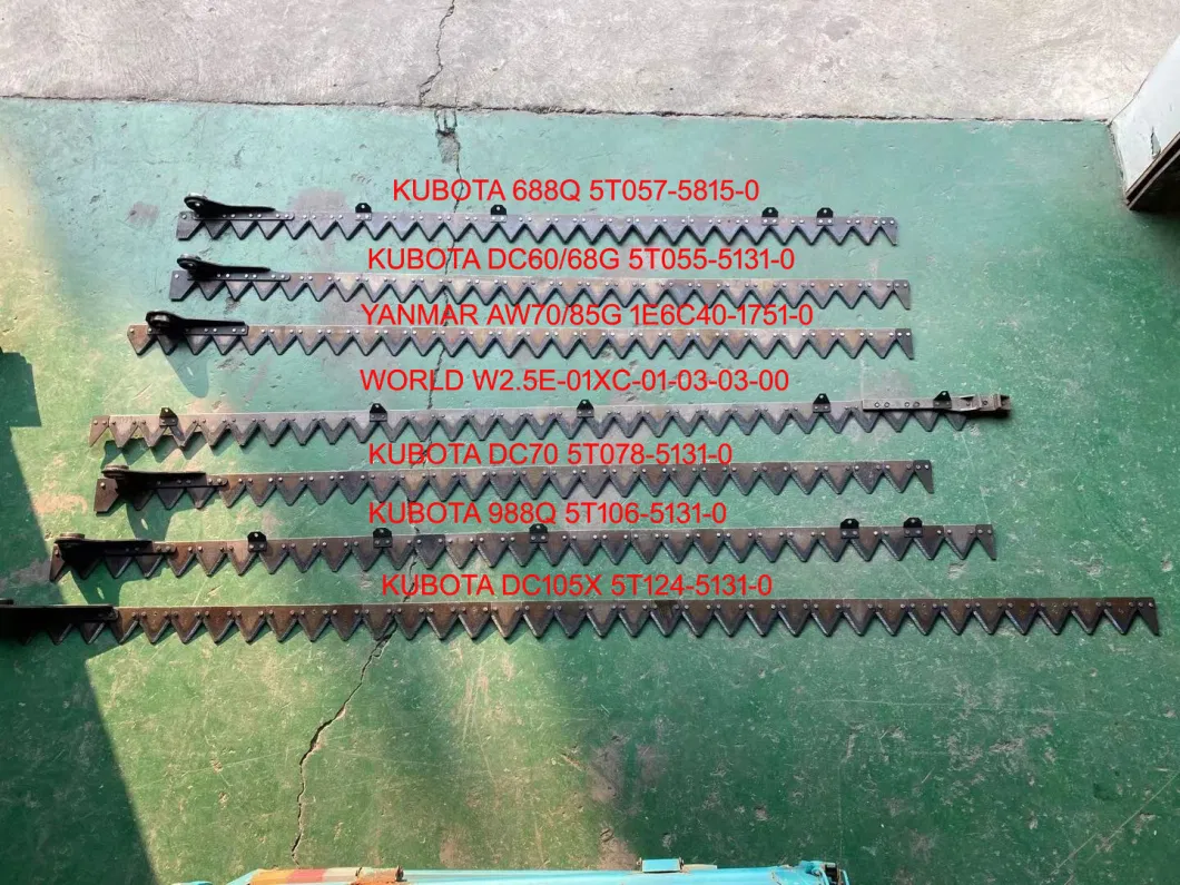 World Combine Harvester Spare Parts Cutting Blade