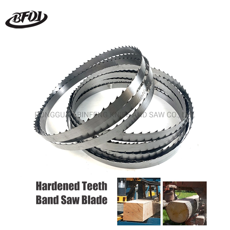 124 C75s Quenching Hardened Teeth Band Saw Blade for Hard Wood Cutting