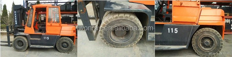 Forklift Rims Split Type and Two Piece Type for Tire 700-12 6.00-9 650X10 500-8 Easy Assembly