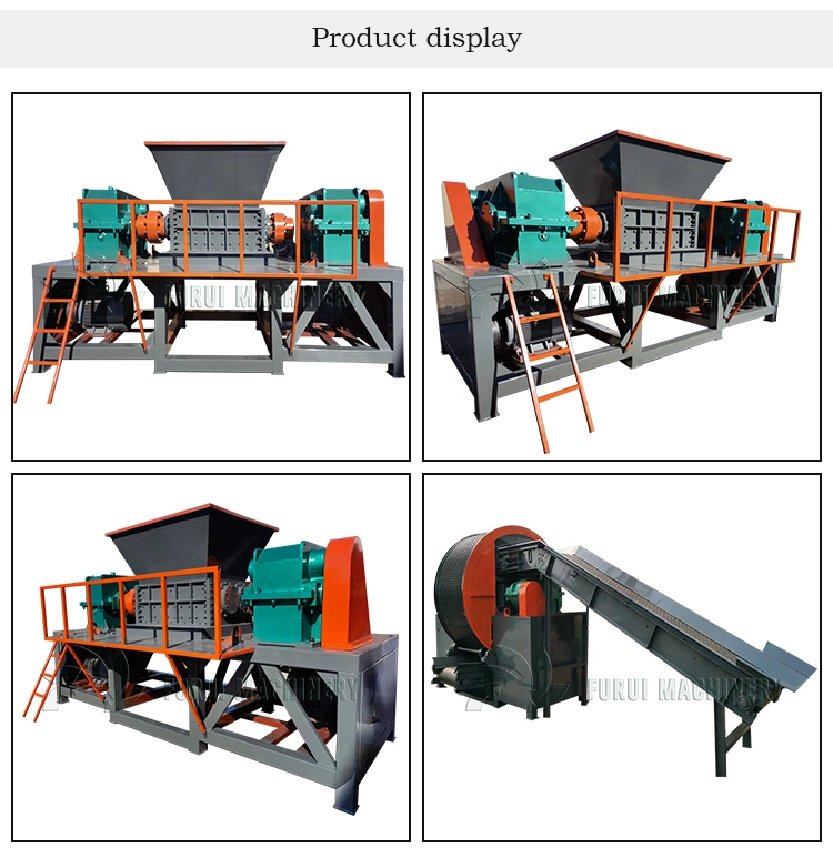 Best Sale Double Shaft Waste Recycling Plastic PP PE Film Shredder Machine/Blade Shredder Knives