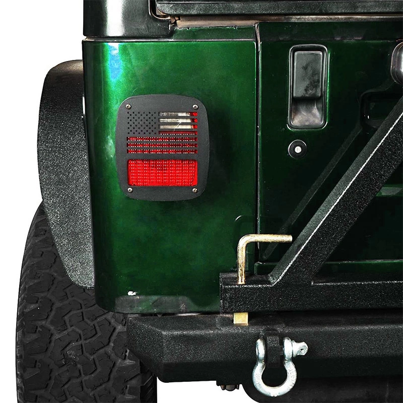 Wrangler Tj Tail Light Decorative Piece for Jeep Wrangler Tj-97-06 Taillight Decoration Kit