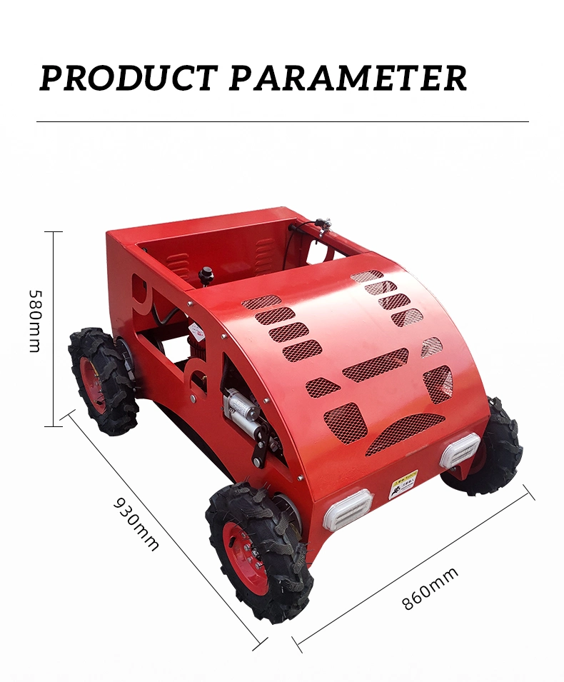 Wheel Lawn Mower Machine with Generator for Own Garden Farms