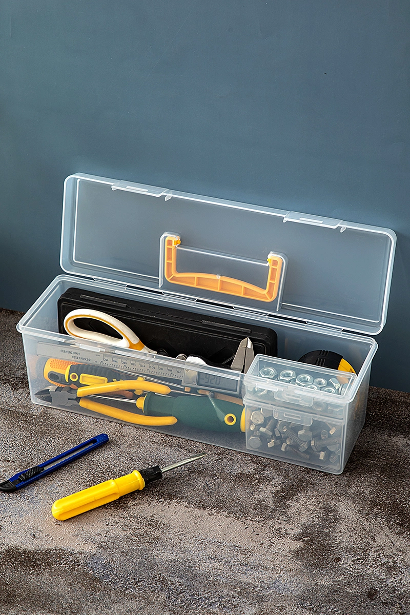 Storage Box Plastic Box Tool Storage Container Plastic Box with Handle