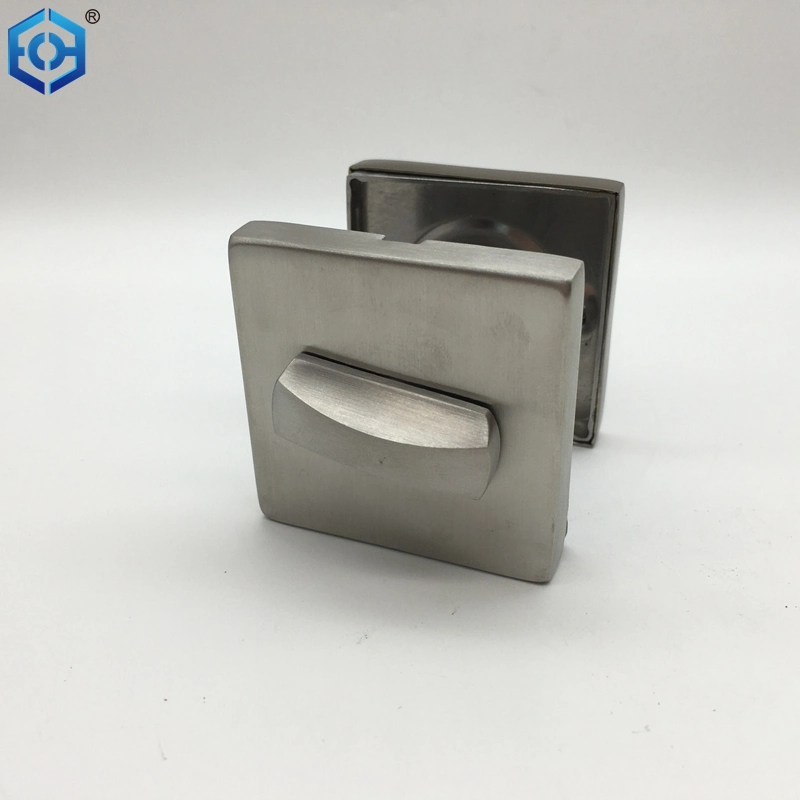 Square Stainless Steel Thumb Turn and Release with Indicator