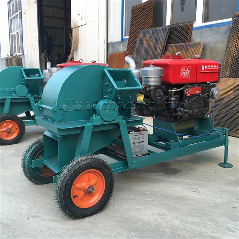 Garden Branch Wood Grinder, Corn COB Sawdust Machine, Production Capacity 1t