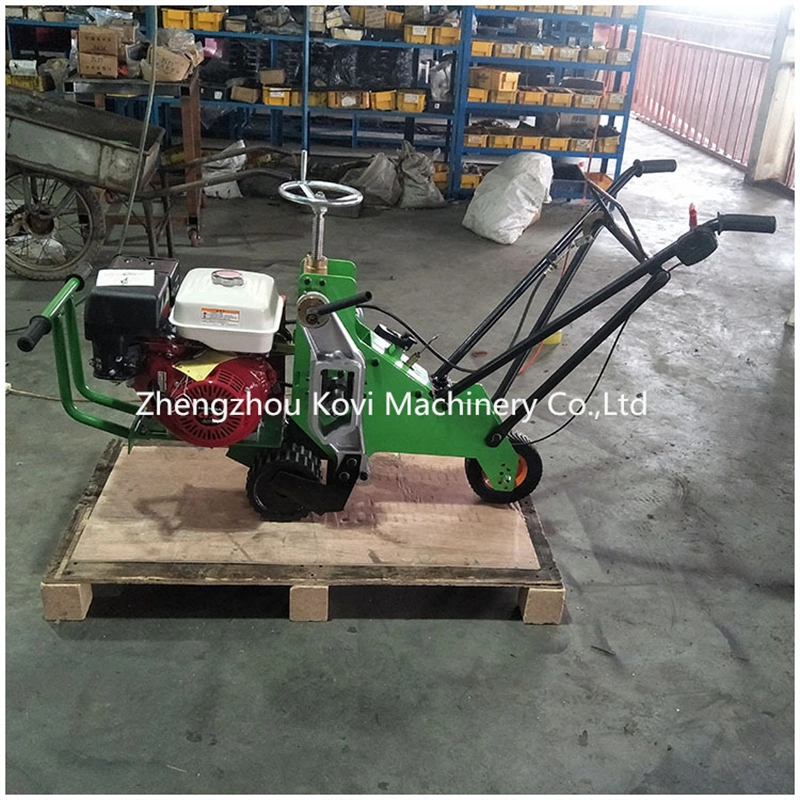 Three Gears Gasoline Diesel Engine Garden Lawn Hand Push Mower Tractor Glass Cutting Machine