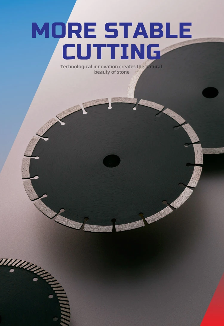 Turbo Cutting Disc Saw Blade for Granite and Marble Sheets