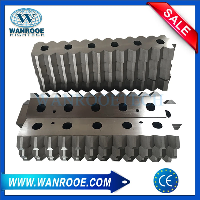 Single Shaft Shredder Knife Blade for Waste Tire Tyre