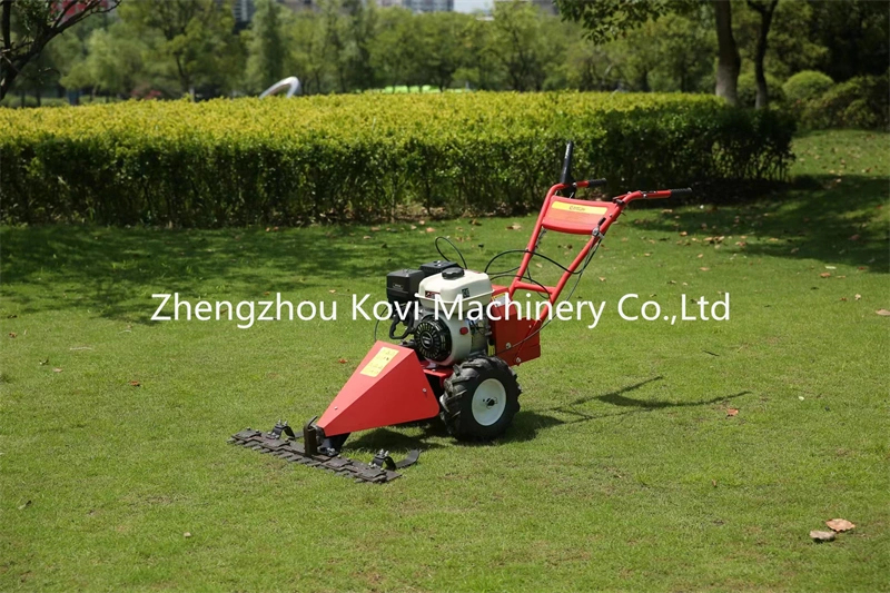 Three Gears Gasoline Diesel Engine Garden Lawn Hand Push Mower Tractor Glass Cutting Machine