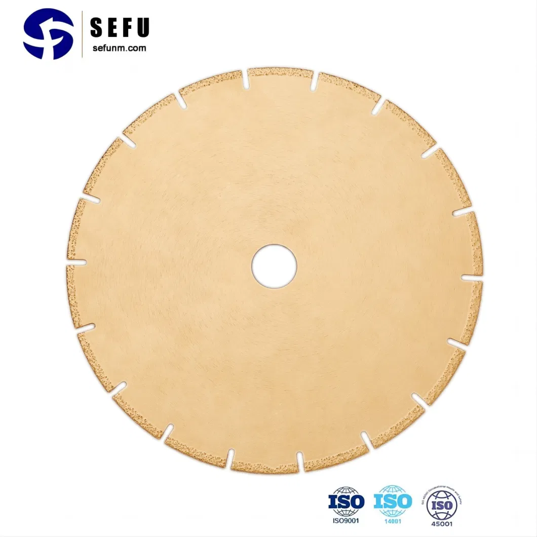 Vacuum Brazed Grinding/Polishing Wheels Manufacturing Diamond Disc Saw Blades for Castings