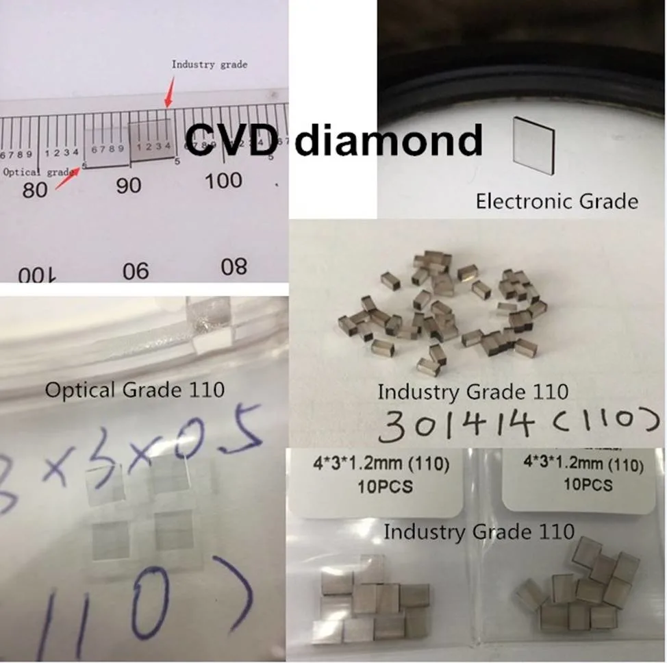 CVD Diamond Needle Blade 4*0.4*0.4 4*0.2*0.2 for Diamond Dresser