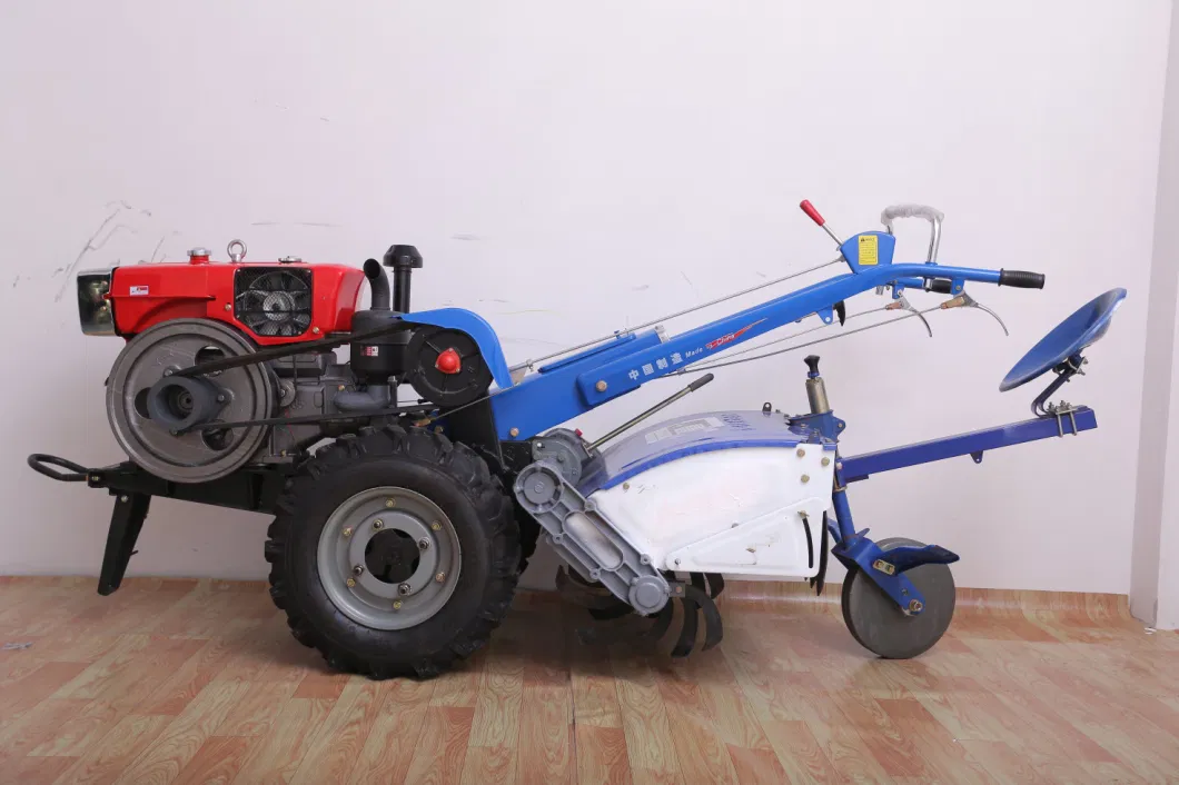 Rotary Cultivator Diesel Engine Petrol Mini Rototiller Farm Machinery Tractor Rear Tine Power Tiller for Agriculture