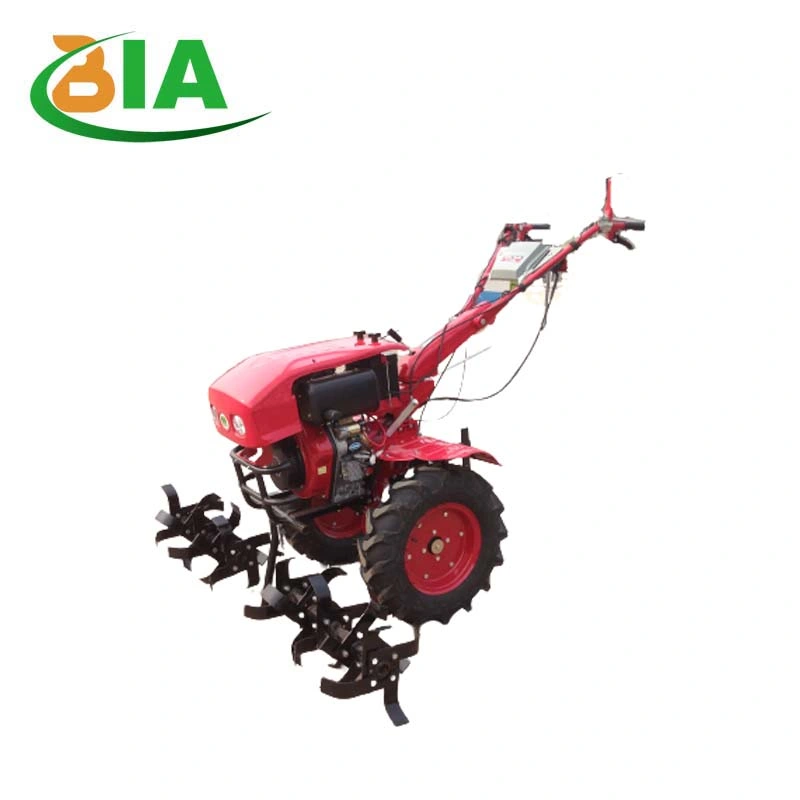 Agricultural 10HP 12HP Diesel Motocultor Mini Power Tiller with blade for Nepal