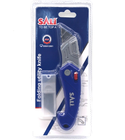 Sali 60mm 1+5 Blades ABS Plastic Folding Utility Knife