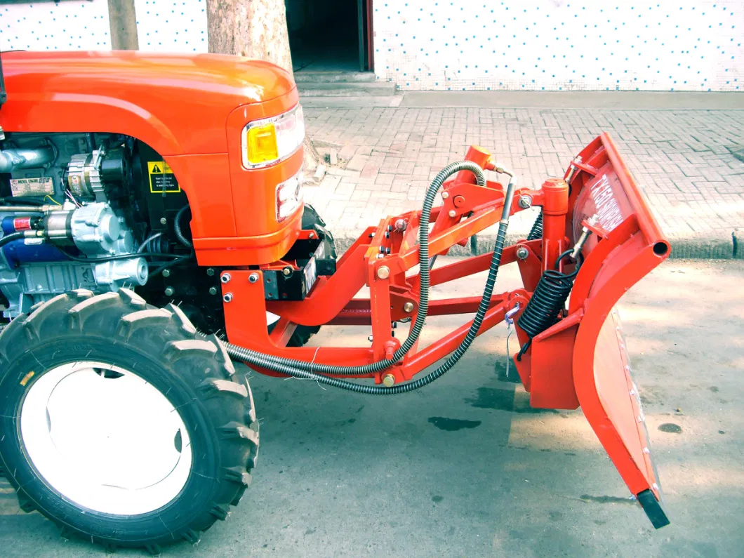 China 40HP 50HP 60HP 70HP Farm Tractor Front Loader Snow Blade