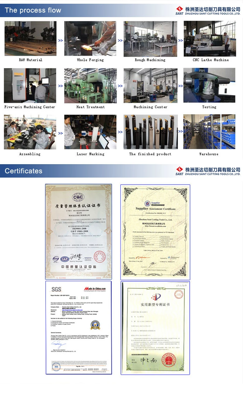 CNC Indexable External Qes Parting Blade for Cutting off