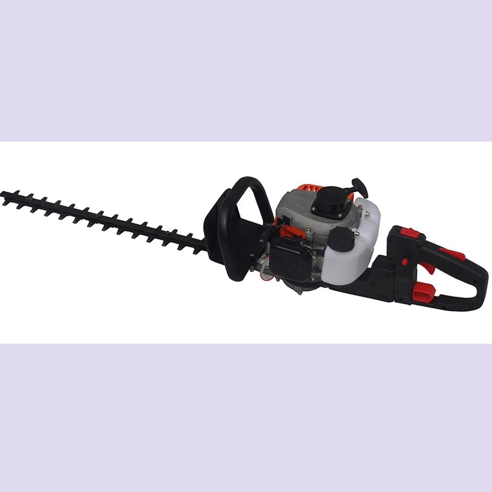 Professional 23cc Gasoline Petrol 2 Stroke Handheld Double Edge Blade Cordless Hedge Cutter Hedge Trimmer with CE GS