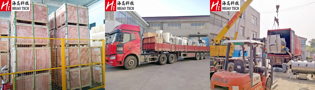 Industrial Horizontal High Shear Ploughshare Mixer for Dry Powder Mixing