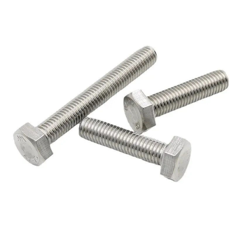 Common DIN Fasteners Threaded Rod Bolts High Strength Plow Assortment Hex Bolt