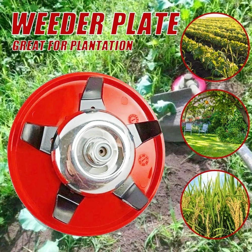 Universal Brush Cutter Blade Trimmer Head Metal Blades Trimmer Garden Grass Paddy Field Dry Land Lawn Mower Machine Tool