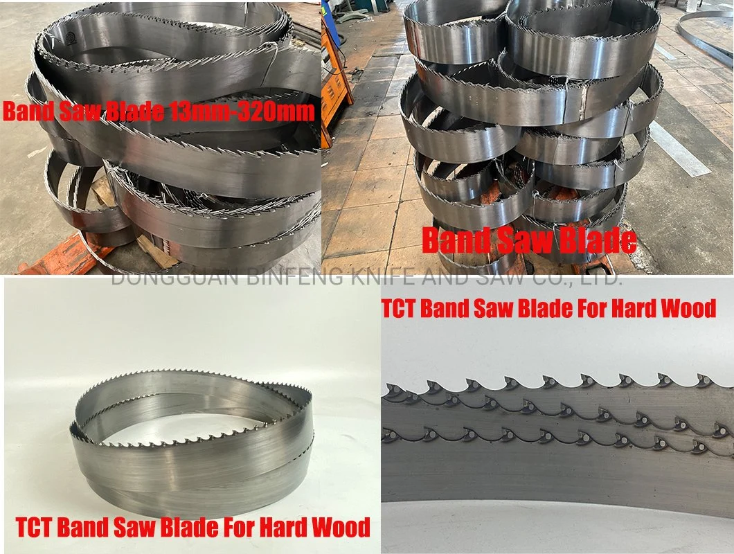 124 C75s Quenching Hardened Teeth Band Saw Blade for Hard Wood Cutting