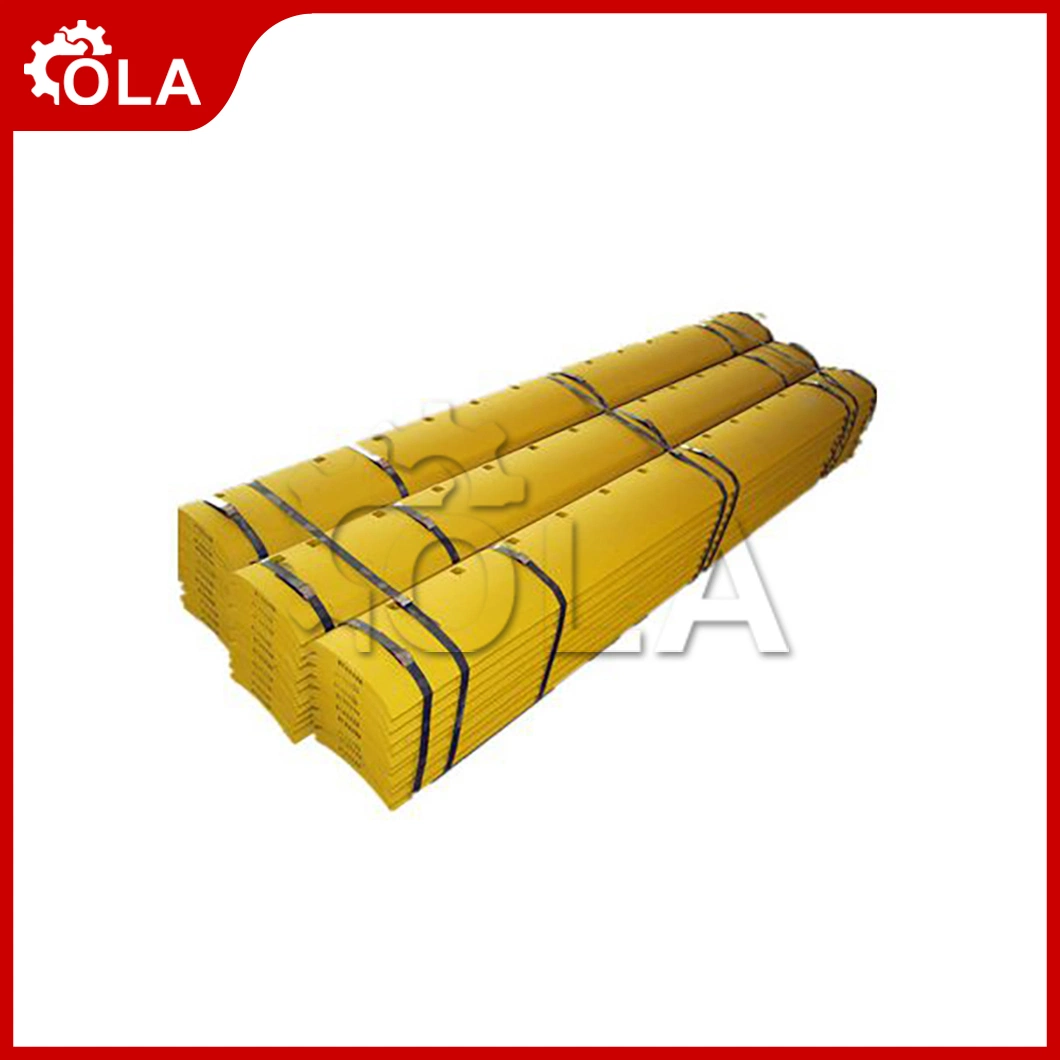 Ola Excavator Spare Attachments Manufacturing Bucket Cutting Edges China Sk220 Garden Tractor Grader Blade