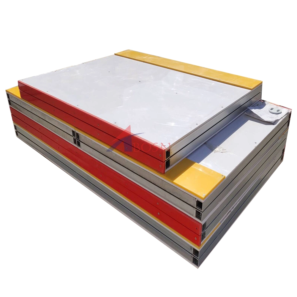 Mobile Self Lubricating UHMWPE Sheet for Synthetic Ice Rink and Hockey Dasher Board