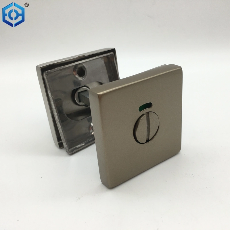 Square Stainless Steel Thumb Turn and Release with Indicator