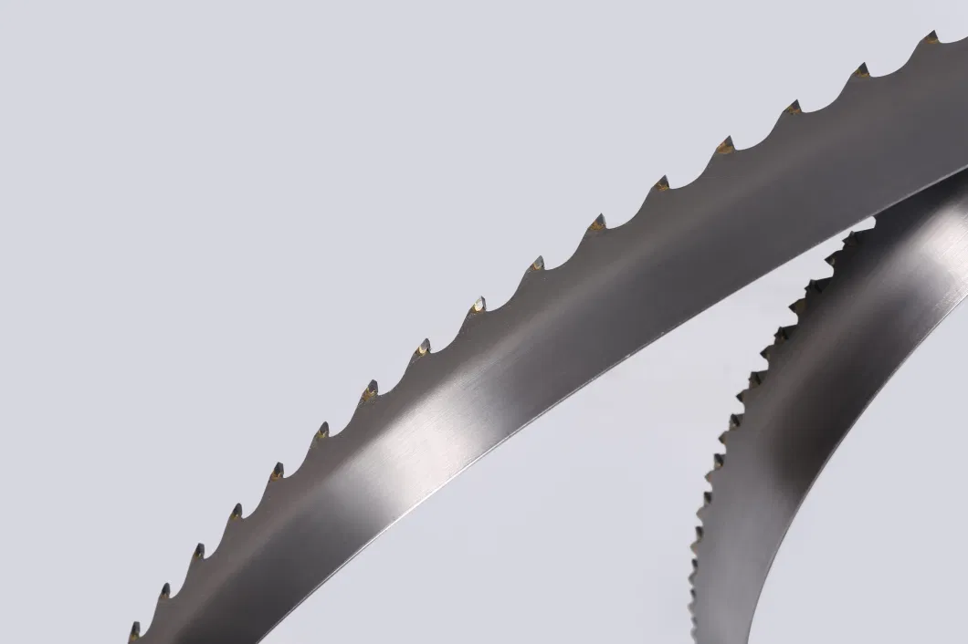 Tungsten Carbide Tipped Bandsaw Blade for Cutting Hard Wood