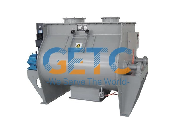 Horizontal Ploughshare Feed Granuals Screw Belt Mix Machine Ribbon Blender Powder Mixer