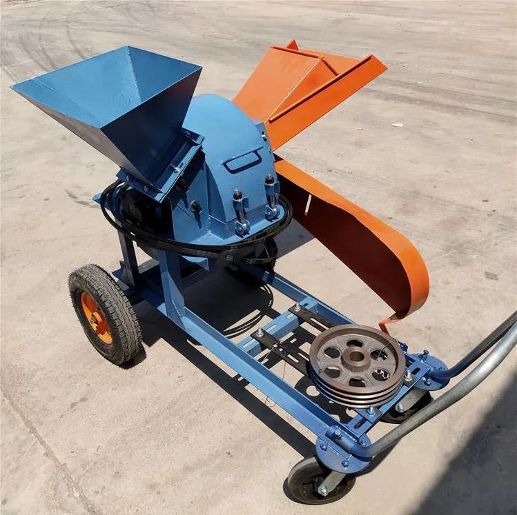 Garden Branch Wood Grinder, Corn COB Sawdust Machine, Production Capacity 1t