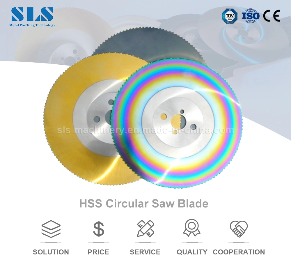 250mm Circular Saw Blade HSS Cutting Disc Speed Steel Cutter for Metal Dmo5 HSS Circular Saw Blades