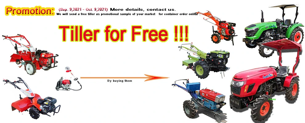 Four Stroke 170 F/Pagricultural Machinery Motocultor Multifunction Mini Tractor Farm Machine Dieselcultivator 212cc Gasoline Tiller Mini Cultivator Power Tiller