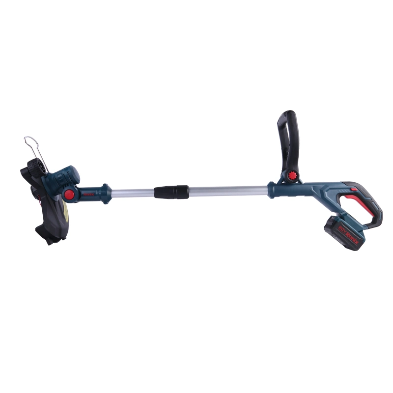 Ronix 8921 Cordless String Trimmer Ergonomic Telescoping Pole Feature Makes Turning to Edge a Breeze Grass Trimmer