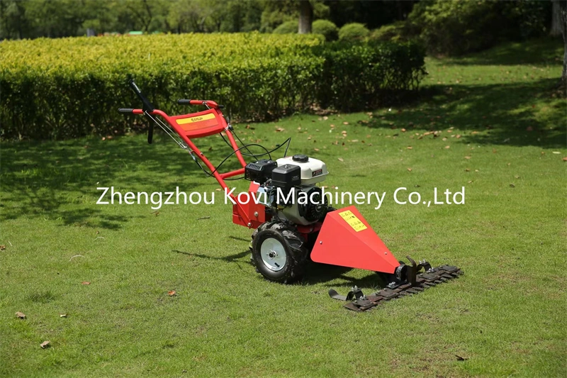 Three Gears Gasoline Diesel Engine Garden Lawn Hand Push Mower Tractor Glass Cutting Machine