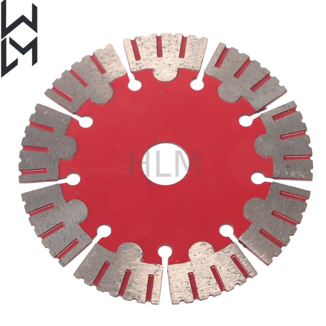 105mm Diamond Slotted Concrete Stone Cutting Blade Saw Blade