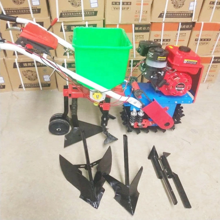 Mini Ratavator Rotary Cultivator Motocultor Diesel Prices Two Wheel Hand Tractor Power Weeder Tiller Motor Hoe Crawler Cultivato