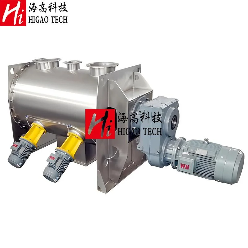 Horizontal Ploughshare Mixer Compound Food Additives Mixing Machine