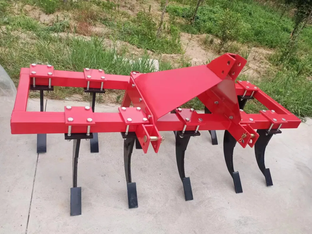 Agricultural Tractor Mounted 9 Tines Spring Cultivator Weeding Machine for Sale